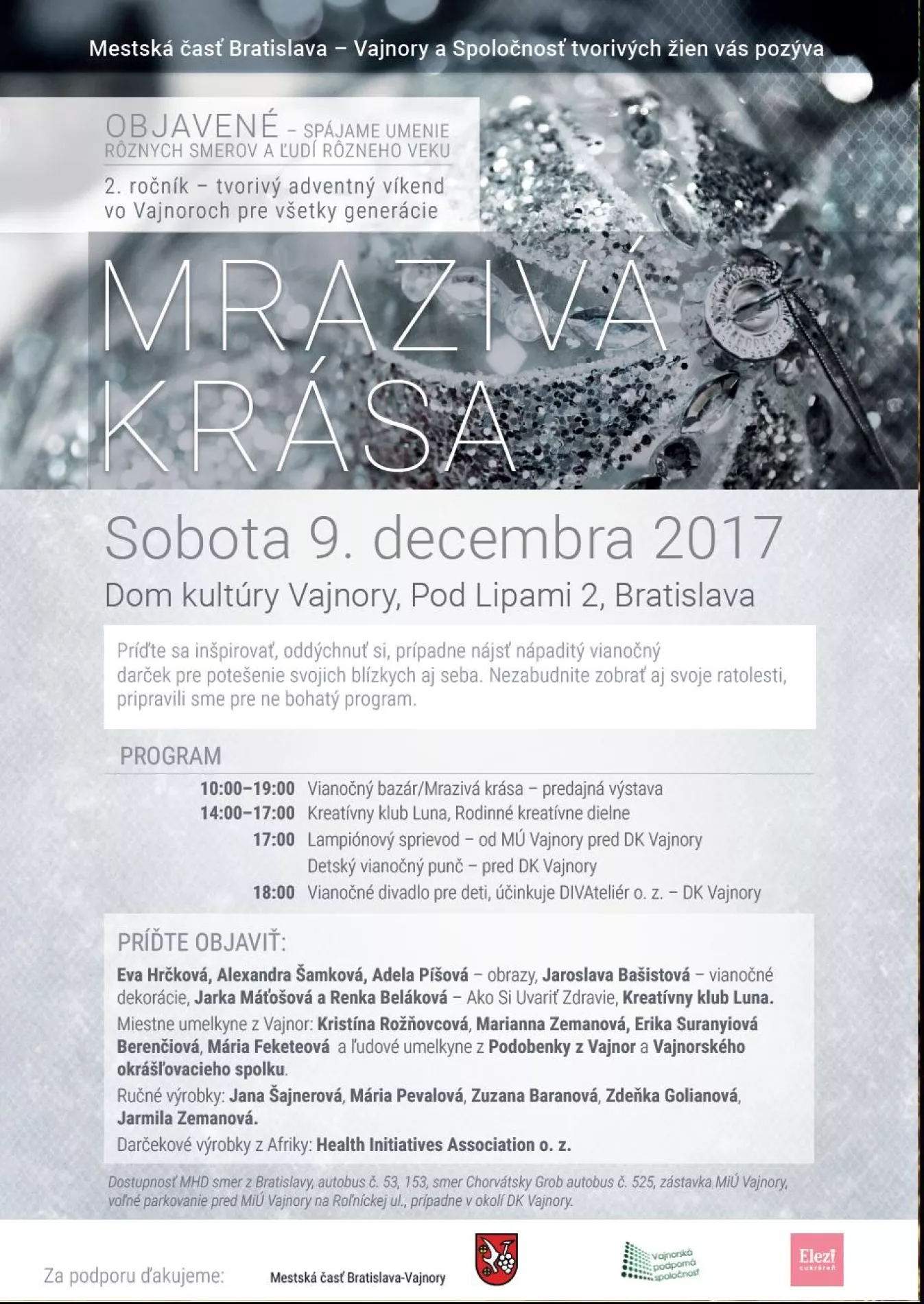 Mrazivá krása II. 9.decembra 2017