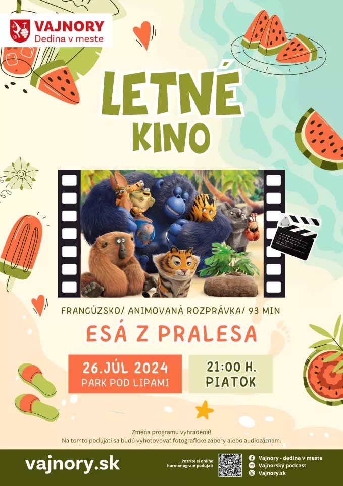 Letné kino - Esá z pralesa