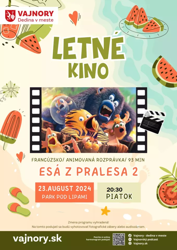 Letné kino - Esá z pralesa 2