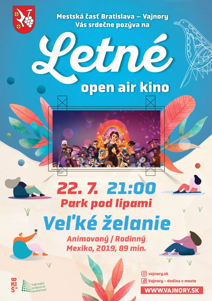 OPEN AIR Letné kino 2022: Veľké želanie