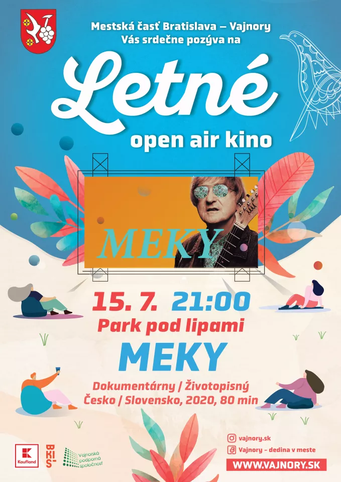  OPEN AIR Letné kino 2022: MEKY