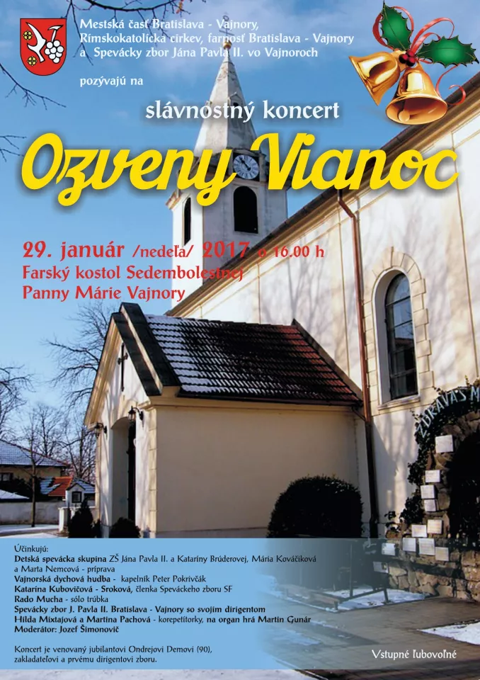 Ozveny Vianoc 29.1.2017